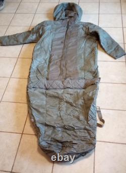 VINTAGE German ARMY Bundeswehr Sleeping Bag Sniper Mummy with protective shell