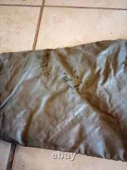 VINTAGE German ARMY Bundeswehr Sleeping Bag Sniper Mummy with protective shell