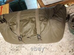 VINTAGE German ARMY Bundeswehr Sleeping Bag Sniper Mummy with protective shell