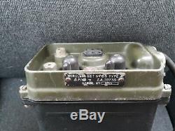 VINTAGE MILITARY ARMY RADIO WS88 AFV + CARRIER + POWER SUPPLY/AMP UNIT No 2 + HS