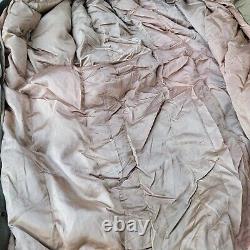 VINTAGE US Army Arctic Military Down Sleeping Bag Bed Roll 1952 Green