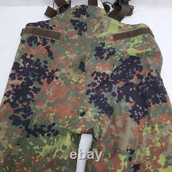 VTG 93 Feuchter German Military Flecktarn Camo Hooded Army Field Jacket Pant Set