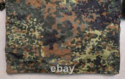 VTG German Bundeswehr Army Military Flecktarn Camo Parka Jacket & Liner Gr 9