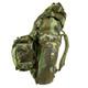Vtg Italian Army 90l Woodland Rucksack With Assault Pouch Woodland Nos Yr 1999