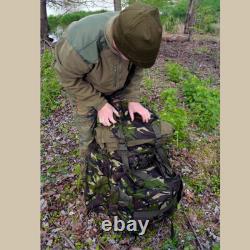 VTG Italian Army 90L Woodland Rucksack with Assault Pouch Woodland NOS YR 1999