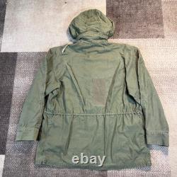 VTG M65 Military Field Jacket Army Green Hood Utility Coat Men XL First Pattern