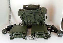 VTG Military Transmitter Tactical Radio Transceivers Army Bag Handset Carry Bag