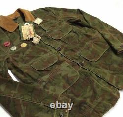 VTG Polo Ralph Lauren Military Army Camo Paratrooper Soldier Field Jacket Combat