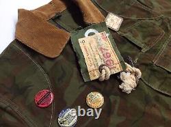 VTG Polo Ralph Lauren Military Army Camo Paratrooper Soldier Field Jacket Combat