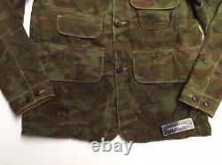 VTG Polo Ralph Lauren Military Army Camo Paratrooper Soldier Field Jacket Combat