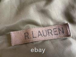 VTG Ralph Lauren Polo 67 Jeans Co Bomber Jacket Military Surplus Green Mens XL
