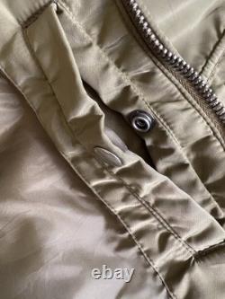 VTG Ralph Lauren Polo 67 Jeans Co Bomber Jacket Military Surplus Green Mens XL