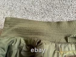 VTG Ralph Lauren Polo 67 Jeans Co Bomber Jacket Military Surplus Green Mens XL