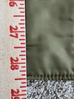 VTG Ralph Lauren Polo 67 Jeans Co Bomber Jacket Military Surplus Green Mens XL
