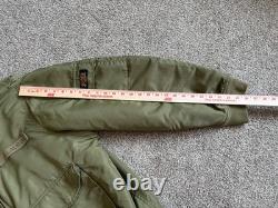 VTG Ralph Lauren Polo 67 Jeans Co Bomber Jacket Military Surplus Green Mens XL