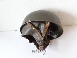 VTG Swiss Army Military Motorcycle Condor Helmet Helm Liner & Chinstrap A Neck