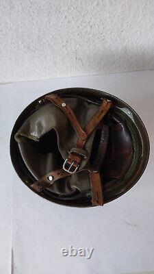 VTG Swiss Army Military Motorcycle Condor Helmet Helm Liner & Chinstrap A Neck