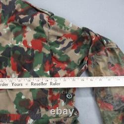 VTG Swiss Military Army Suit Mens L Alpenflage Camo RE Uniform Jacket Pants Pack