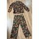 Vtg Swiss Military Camouflage Field Jacket Pants Set Workwear Military Surplus