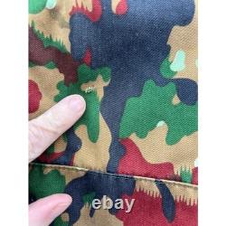 VTG Swiss Military Camouflage Field Jacket Pants Set Workwear Military Surplus