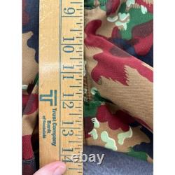 VTG Swiss Military Camouflage Field Jacket Pants Set Workwear Military Surplus