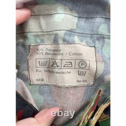 VTG Swiss Military Camouflage Field Jacket Pants Set Workwear Military Surplus