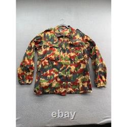 VTG Swiss Military Camouflage Field Jacket Pants Set Workwear Military Surplus