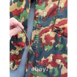 VTG Swiss Military Camouflage Field Jacket Pants Set Workwear Military Surplus