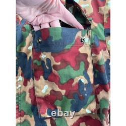 VTG Swiss Military Camouflage Field Jacket Pants Set Workwear Military Surplus