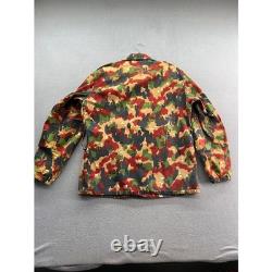 VTG Swiss Military Camouflage Field Jacket Pants Set Workwear Military Surplus