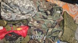 VTG U. S. Army Woodland Camouflage BDU Uniform Jacket/Shirt with U. S. ARMY Lot
