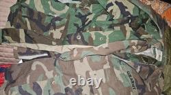 VTG U. S. Army Woodland Camouflage BDU Uniform Jacket/Shirt with U. S. ARMY Lot