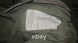 VTG U. S. Army Woodland Camouflage BDU Uniform Jacket/Shirt with U. S. ARMY Lot