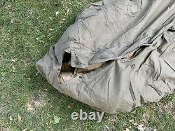 VTG US Army M-1949 Arctic Mountain Down Filled Military Sleeping Bag Sz Regular