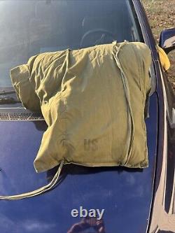 VTG US Army M-1949 Arctic Mountain Down Filled Military Sleeping Bag Sz Regular