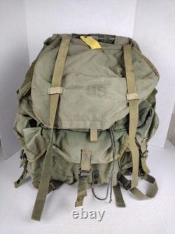 VTG US Army Military LC-1 Lrg Combat Field Pack Alice pack, 2 Bags, One Frame
