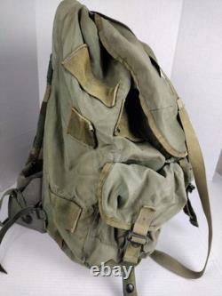 VTG US Army Military LC-1 Lrg Combat Field Pack Alice pack, 2 Bags, One Frame
