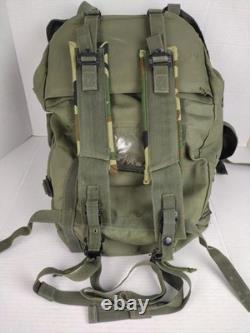 VTG US Army Military LC-1 Lrg Combat Field Pack Alice pack, 2 Bags, One Frame