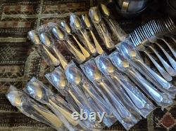 VTG US Army Officer's Field Mess Kit Chest Nearly Complete Military USA