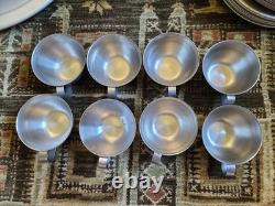 VTG US Army Officer's Field Mess Kit Chest Nearly Complete Military USA