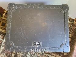 VTG US Army Officer's Field Mess Kit Chest Nearly Complete Military USA