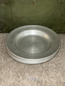 VTG US Army Officer's Field Mess Kit Chest with Accessories Military USA