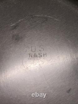 VTG US Army Officer's Field Mess Kit Chest with Accessories Military USA