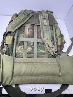 VTG US Military Army Woodland Camo ALICE Pack Rucksack Bag Size Medium With Frame