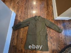 Very Cool Vintage 1981 Bosnian Army Military Field Jacket-Removeable Liner