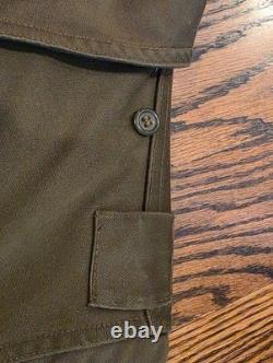 Very Cool Vintage 1981 Bosnian Army Military Field Jacket-Removeable Liner