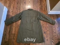 Very Cool Vintage 1981 Bosnian Army Military Field Jacket-Removeable Liner