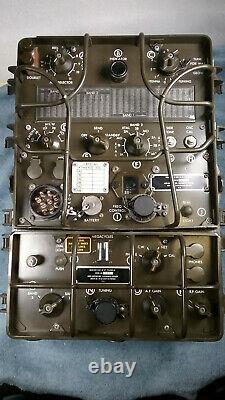 Very Nice U. S. Military Army Rt 77a / Grc 9 Receiver Transmitter Field Radio