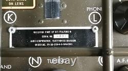 Very Nice U. S. Military Army Rt 77a / Grc 9 Receiver Transmitter Field Radio