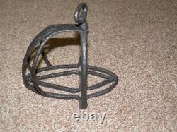 Victorian Military Hand Made Cradle Stirrup Iron 4.5 Wide
